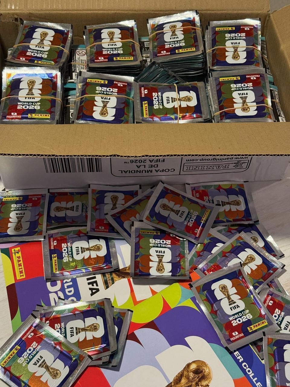 Paquetes de Figuritas Panini